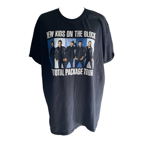 New Kids on the Block The Total Package Tour T Shirt size xl - Picture 1 of 7